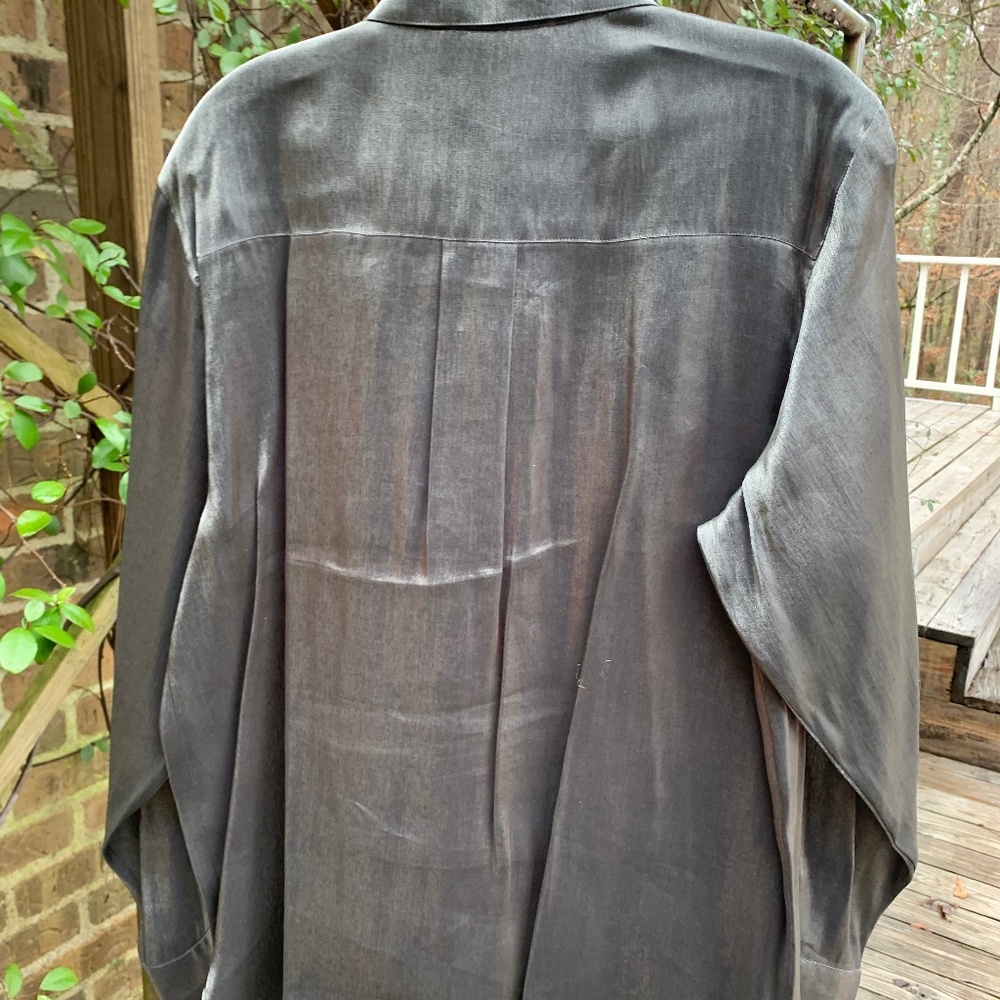 Metallic sheen blouse - Picture 2 of 4
